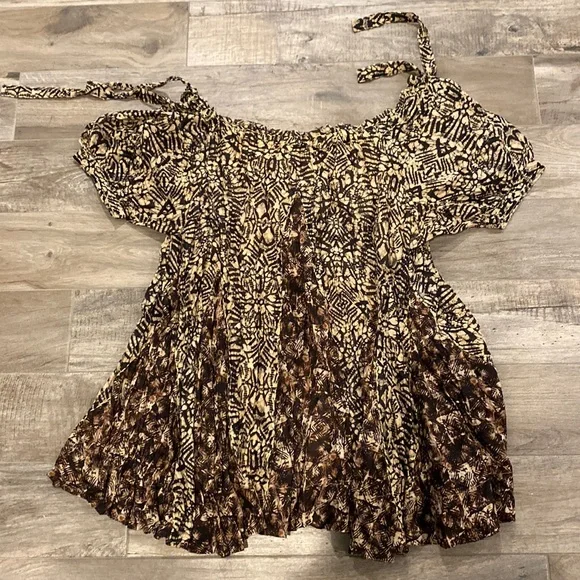 Free people off the shoulder mini dress Free people off the shoulder mini dress